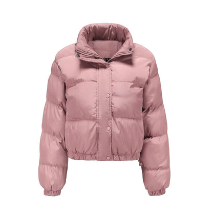 Long Sleeve Puffer Jacket - Brinxx Couture