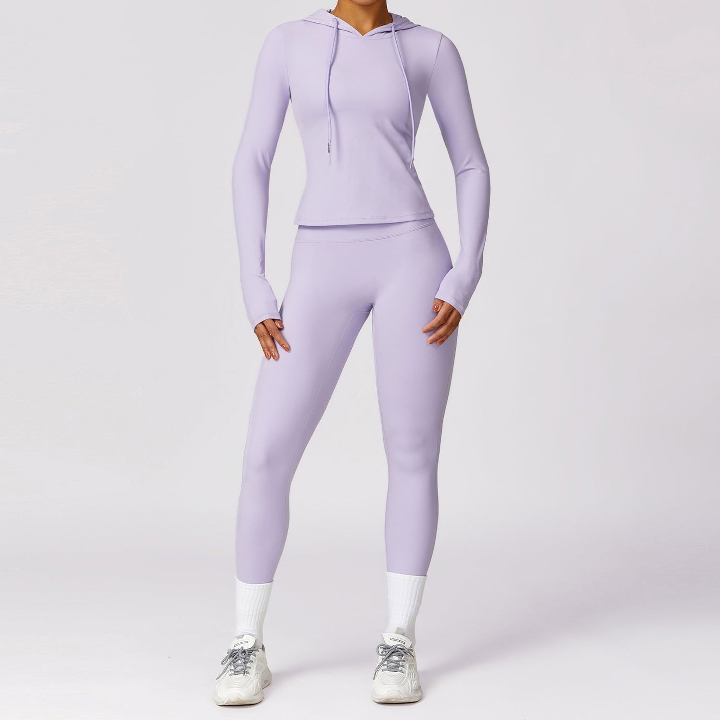 Long Sleeve Yoga Suit - Brinxx Couture