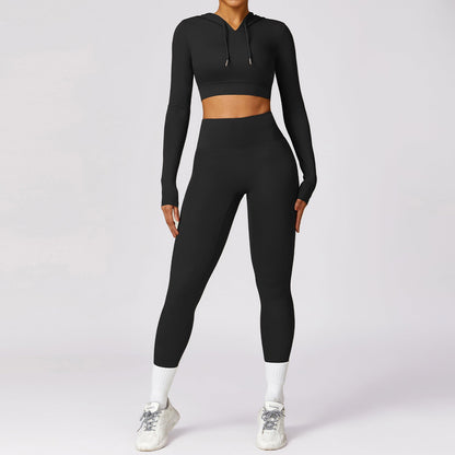 Long Sleeve Yoga Suit - Brinxx Couture