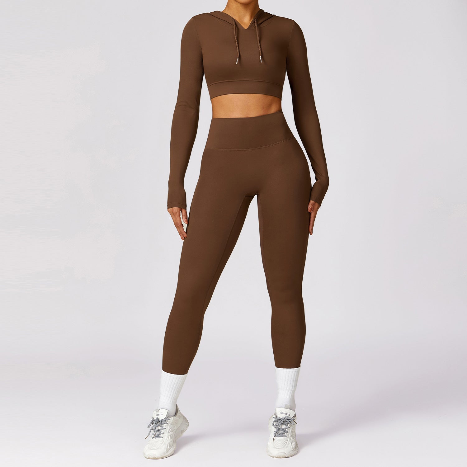 Long Sleeve Yoga Suit - Brinxx Couture