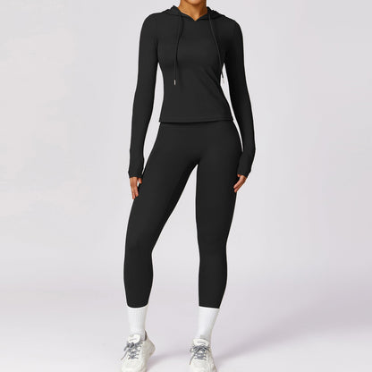 Long Sleeve Yoga Suit - Brinxx Couture