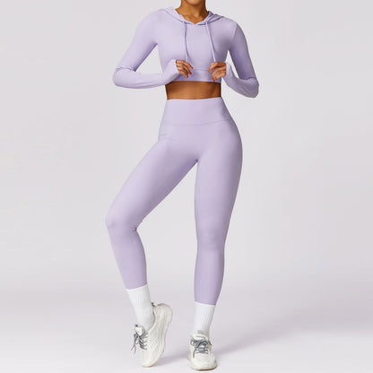 Long Sleeve Yoga Suit - Brinxx Couture