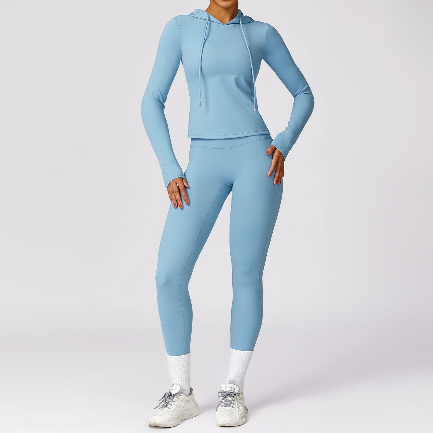 Long Sleeve Yoga Suit - Brinxx Couture