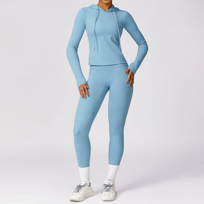 Long Sleeve Yoga Suit - Brinxx Couture