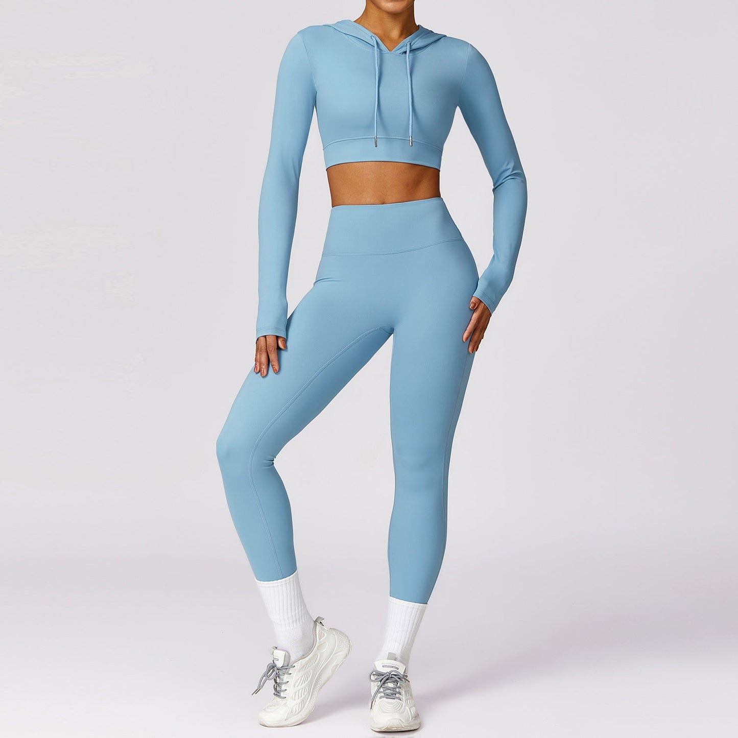 Long Sleeve Yoga Suit - Brinxx Couture