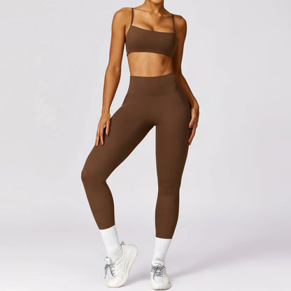 Long Sleeve Yoga Suit - Brinxx Couture