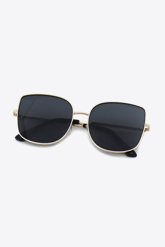 Metal Frame Wayfarer Sunglasses - Brinxx Couture