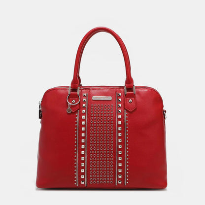 Nicole Lee USA Studded Decor Handbag - Brinxx Couture