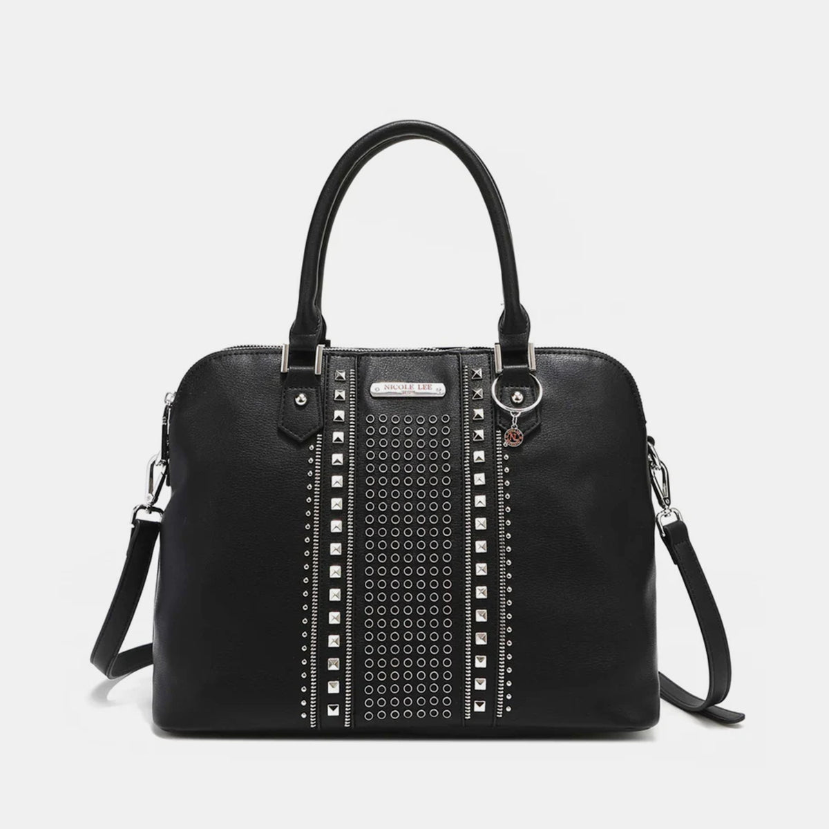 Nicole Lee USA Studded Decor Handbag - Brinxx Couture