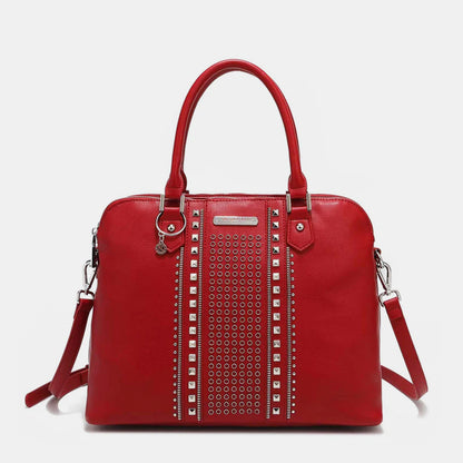 Nicole Lee USA Studded Decor Handbag - Brinxx Couture