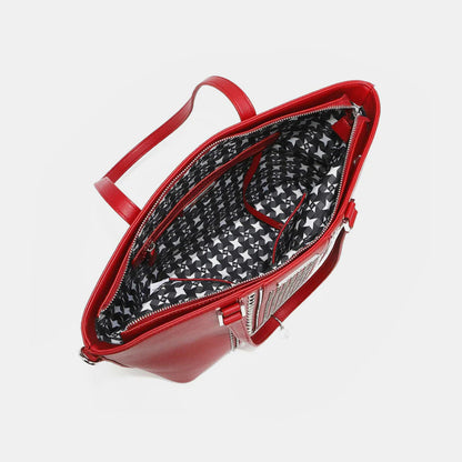 Nicole Lee USA Studded Decor Tote Bag - Brinxx Couture