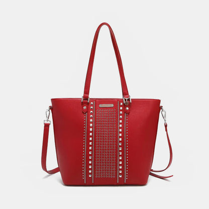 Nicole Lee USA Studded Decor Tote Bag - Brinxx Couture