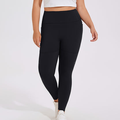 Plus Size High Waist Lulu Yoga Pants - Brinxx Couture