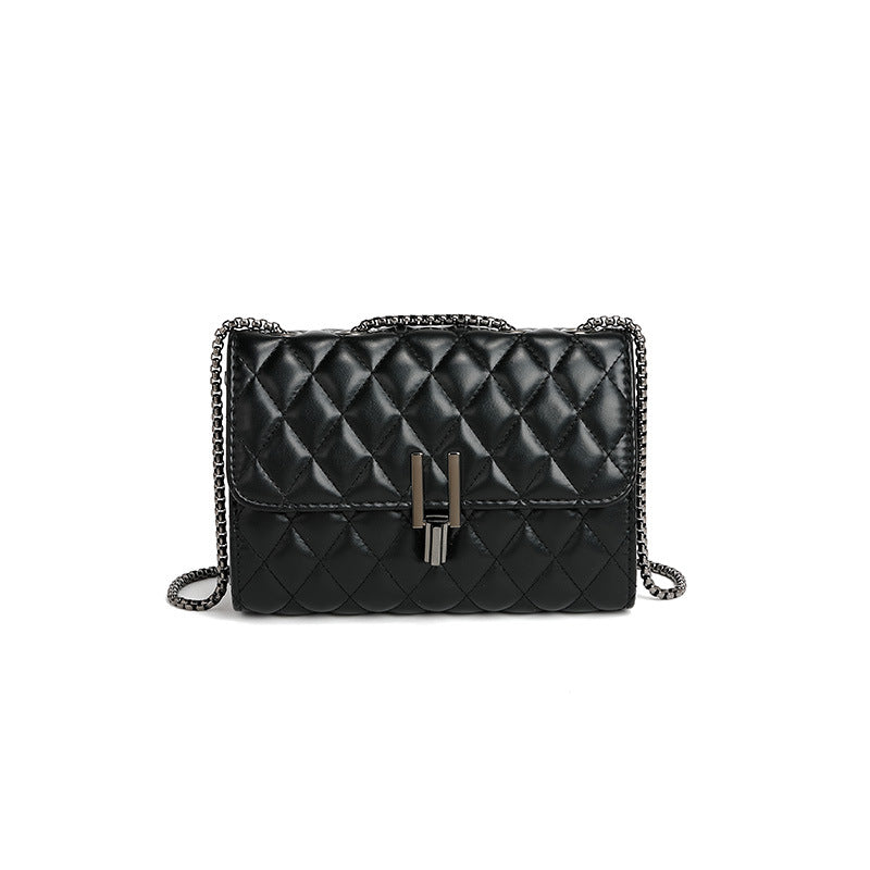 A stylish Diamond Pattern Square Crossbody Bag for women. this piece adds a touch of elegance to your outfit - Brinxx Couture