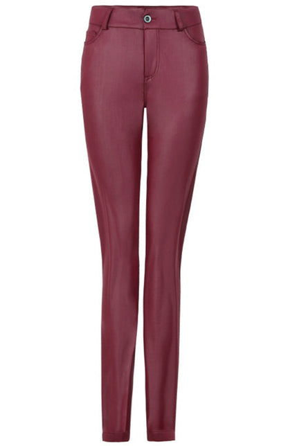 PU Leather Jeans - Brinxx Couture