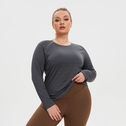 A stylish Plus Size Breathable Sweat Wicking Shirt for women. this piece adds a touch of elegance to your outfit - Brinxx Couture