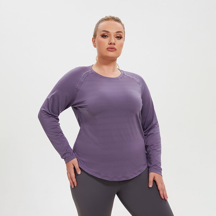 A stylish Plus Size Breathable Sweat Wicking Shirt for women. this piece adds a touch of elegance to your outfit - Brinxx Couture