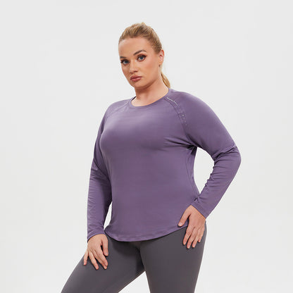 A stylish Plus Size Breathable Sweat Wicking Shirt for women. this piece adds a touch of elegance to your outfit - Brinxx Couture