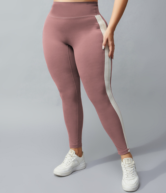 Plus Size High Waist Nude Feel Yoga Pants - Brinxx Couture