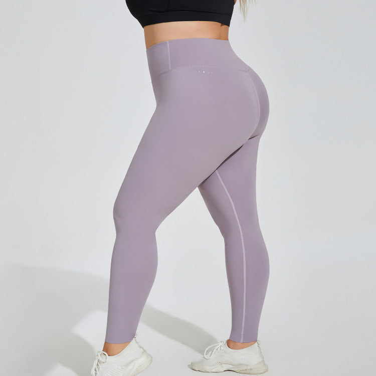 A stylish Plus Size High Waist Yoga Pants for women. this piece adds a touch of elegance to your outfit - Brinxx Couture