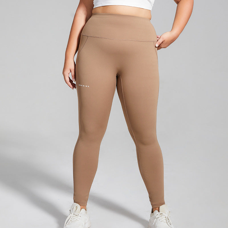 A stylish Plus Size Quick Dry Leggings for women. this piece adds a touch of elegance to your outfit - Brinxx Couture