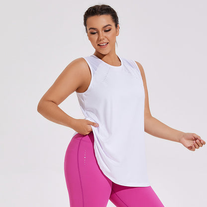 Plus Size Quick Dry Yoga Blouse - Brinxx Couture