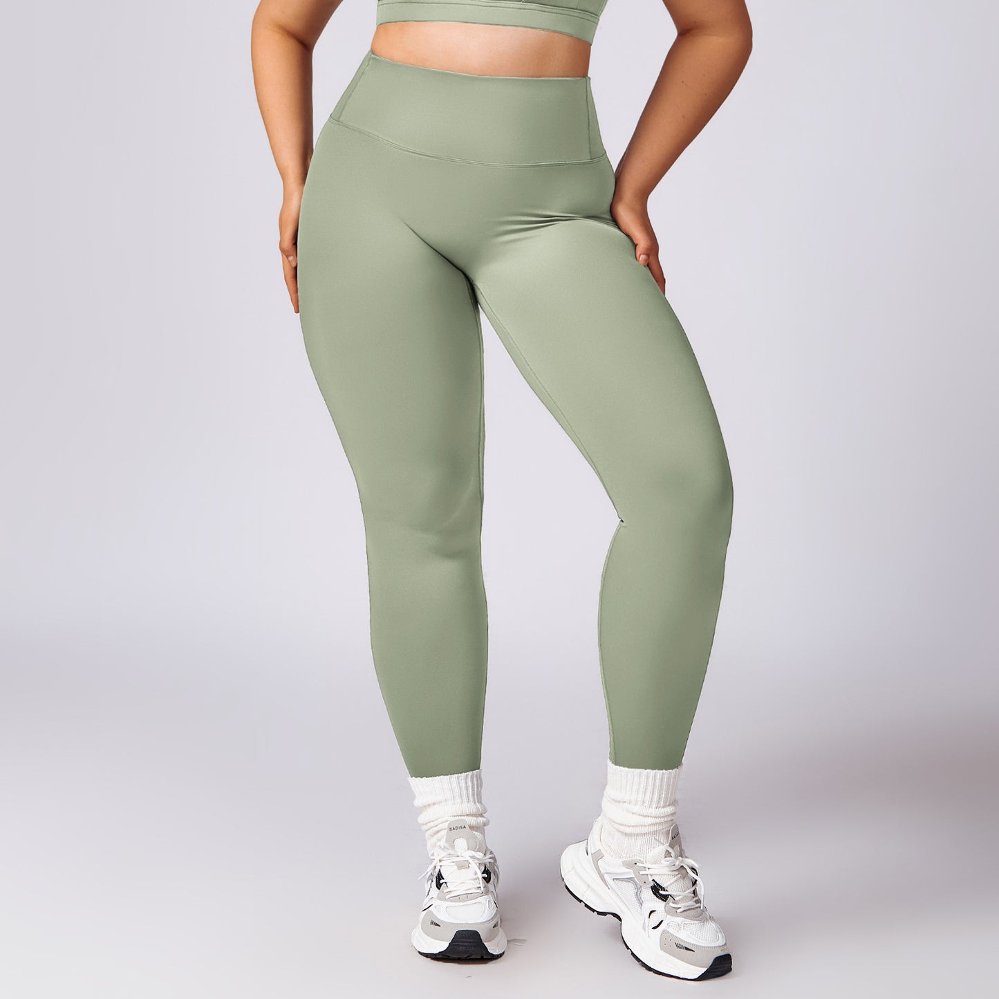 A stylish Plus Size Yoga Workout Outfit for women. this piece adds a touch of elegance to your outfit - Brinxx Couture