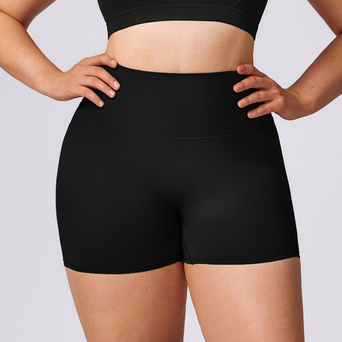 A stylish Plus Size Yoga Workout Outfit for women. this piece adds a touch of elegance to your outfit - Brinxx Couture