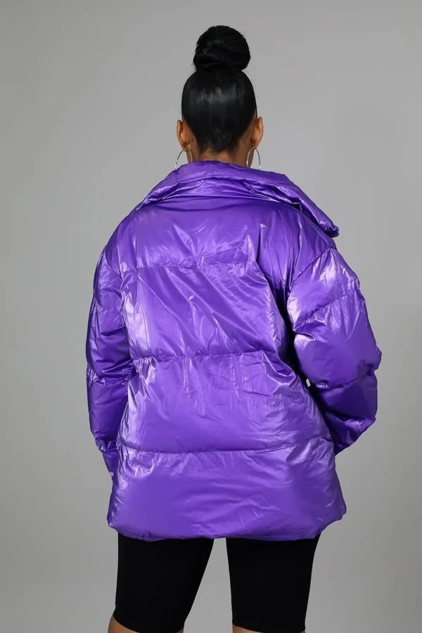 Puffy Bomber Jacket - Brinxx Couture