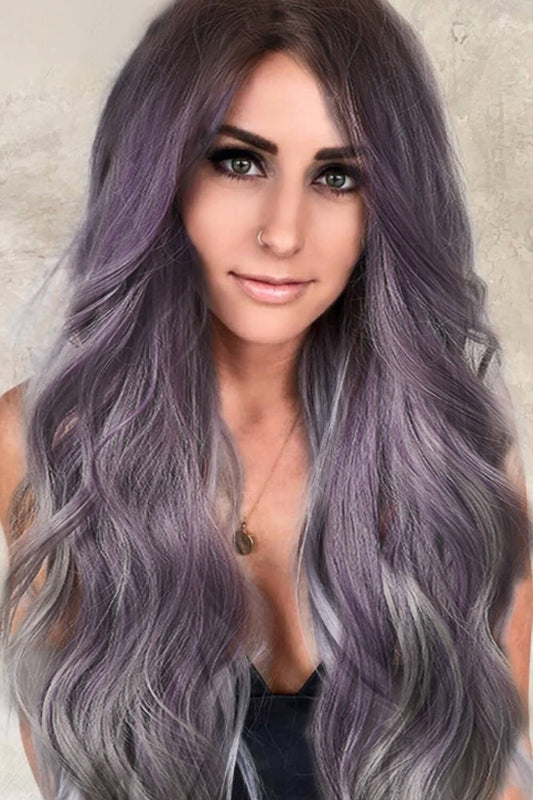 Purple Wave Synthetic Wig - Brinxx Couture