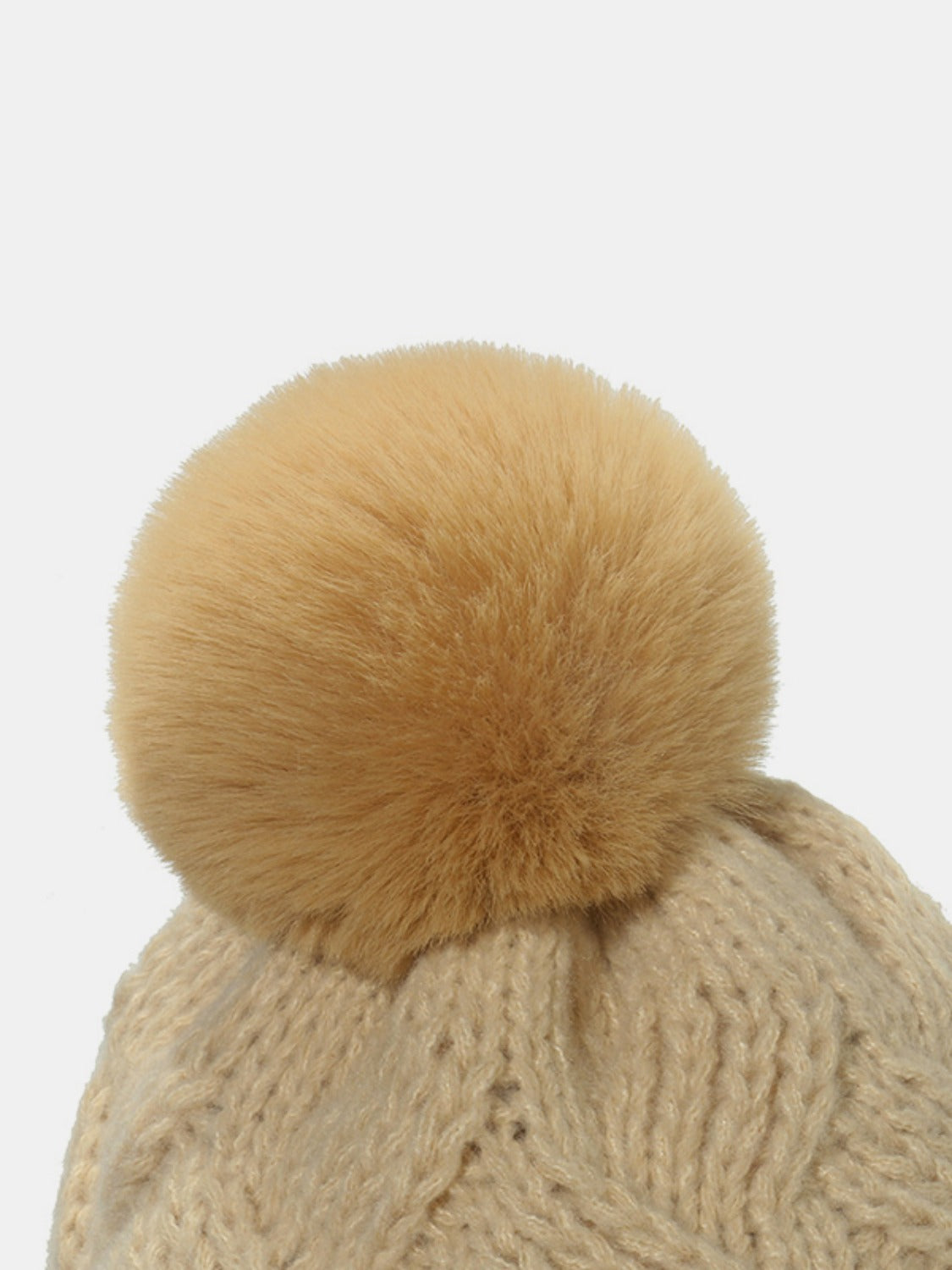 Roll Rim Cable-Knit Hat - Brinxx Couture