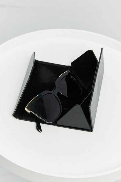 Round Full Rim Polycarbonate Frame Sunglasses - Brinxx Couture