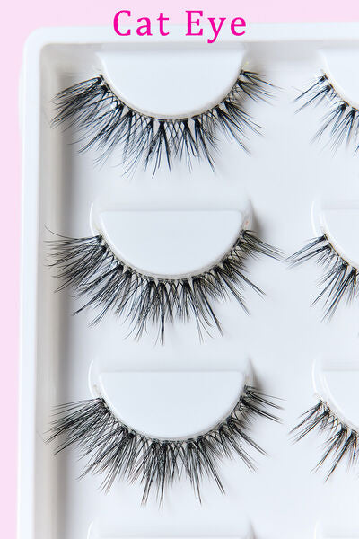 SO PINK BEAUTY Faux Mink Eyelashes 5 Pairs - Brinxx Couture