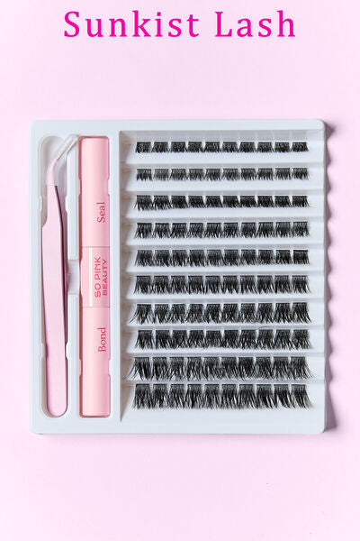 SO PINK BEAUTY Faux Mink Eyelashes Cluster Multipack - Brinxx Couture