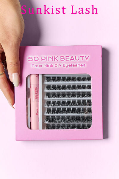 SO PINK BEAUTY Faux Mink Eyelashes Cluster Multipack - Brinxx Couture