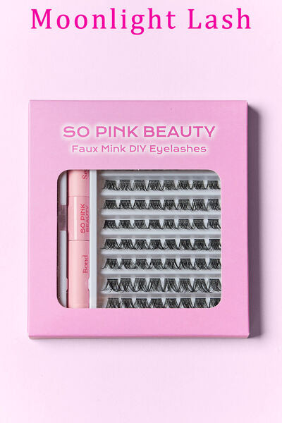 SO PINK BEAUTY Faux Mink Eyelashes Cluster Multipack - Brinxx Couture