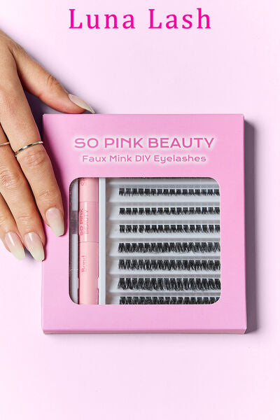 SO PINK BEAUTY Faux Mink Eyelashes Cluster Multipack - Brinxx Couture