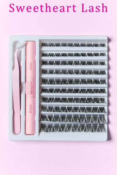 SO PINK BEAUTY Faux Mink Eyelashes Cluster Multipack - Brinxx Couture