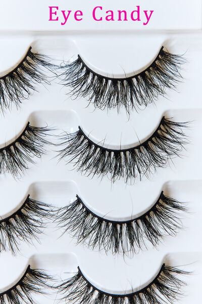 SO PINK BEAUTY Mink Eyelashes 5 Pairs - Brinxx Couture