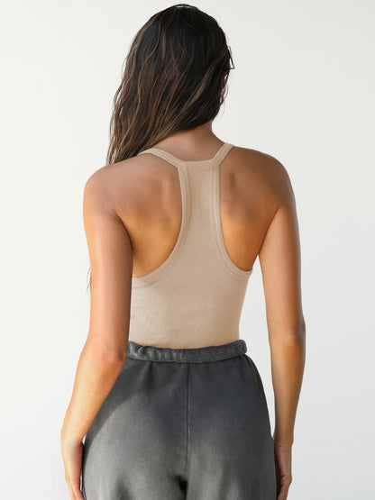 Scoop Neck Racerback Tank - Brinxx Couture