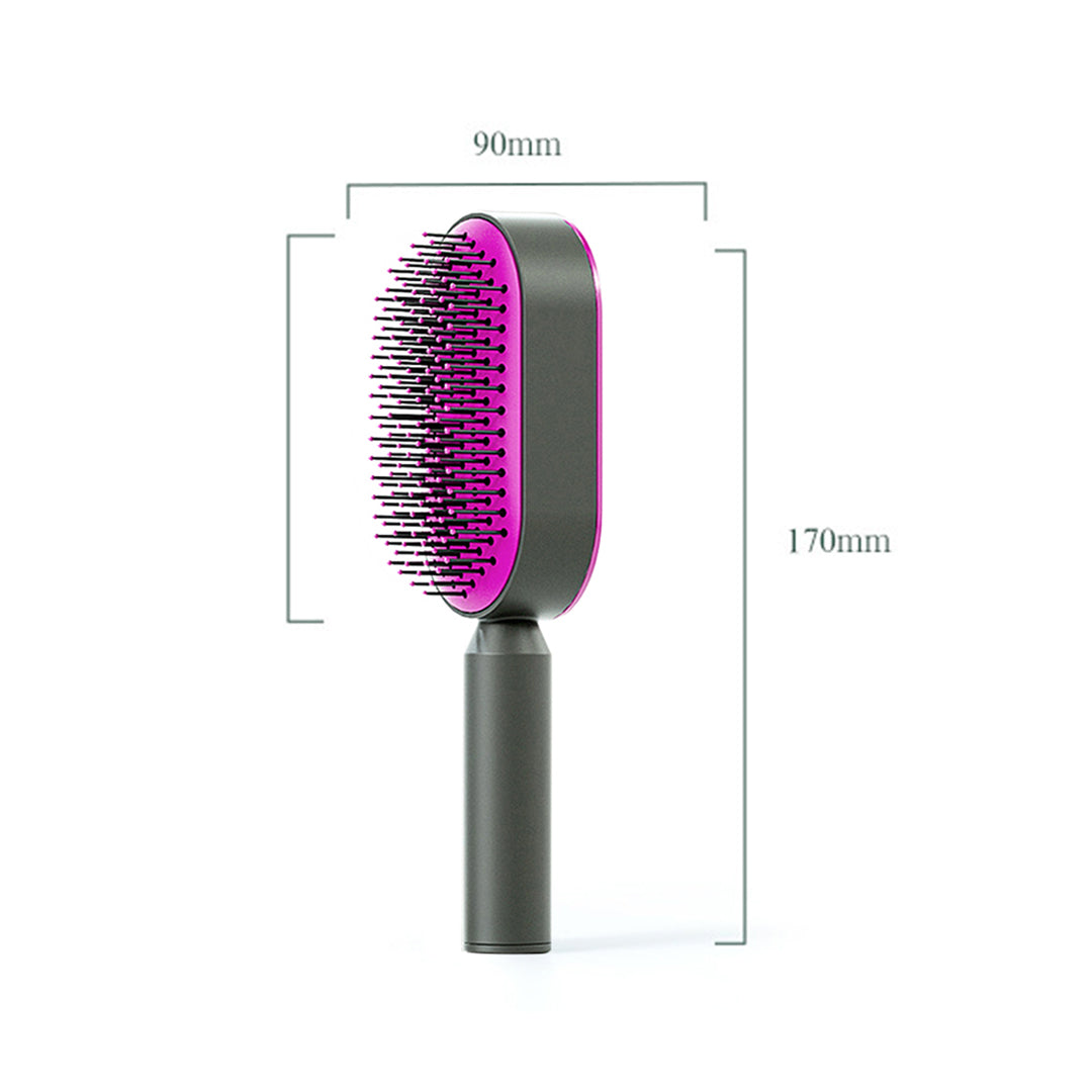 Self-Cleaning Hair Brush - Brinxx Couture