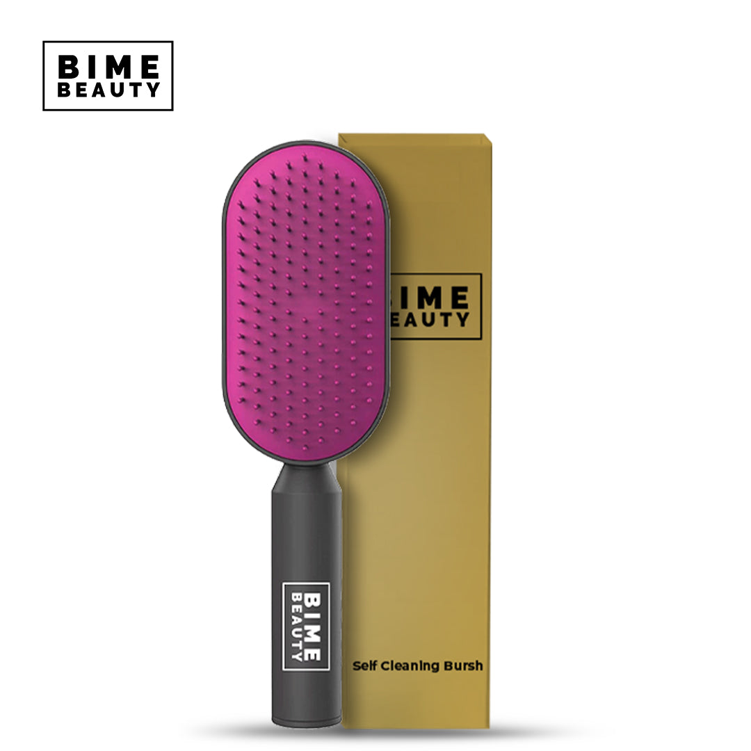 Self-Cleaning Hair Brush - Brinxx Couture