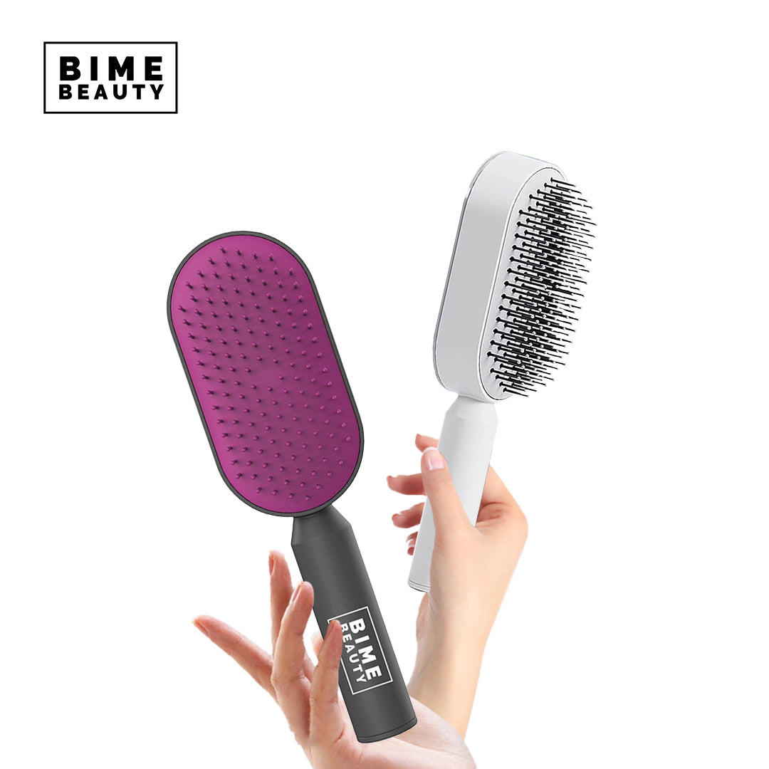 Self-Cleaning Hair Brush - Brinxx Couture