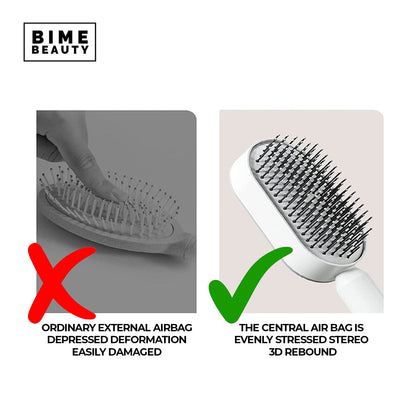 Self-Cleaning Hair Brush - Brinxx Couture