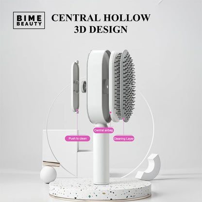 Self-Cleaning Hair Brush - Brinxx Couture