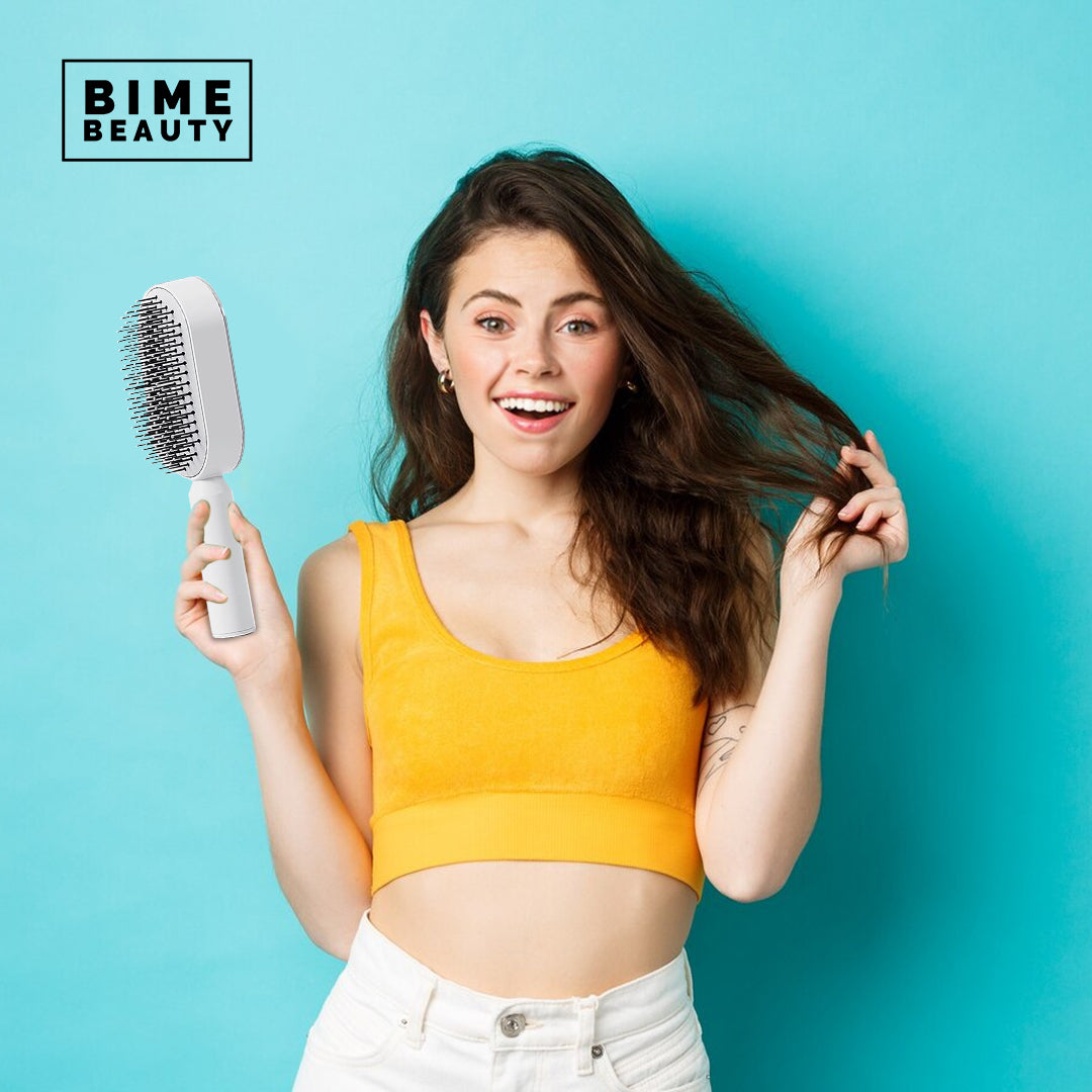 Self-Cleaning Hair Brush - Brinxx Couture