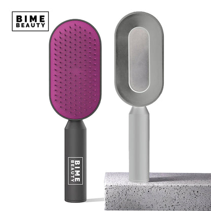 Self-Cleaning Hair Brush - Brinxx Couture