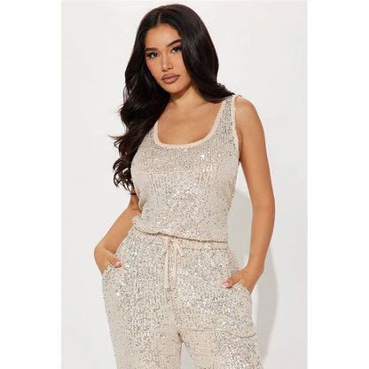 Sequin Sexy Sleeveless One Piece - Brinxx Couture