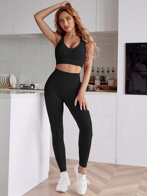 Sport Tank and Leggings Set - Brinxx Couture