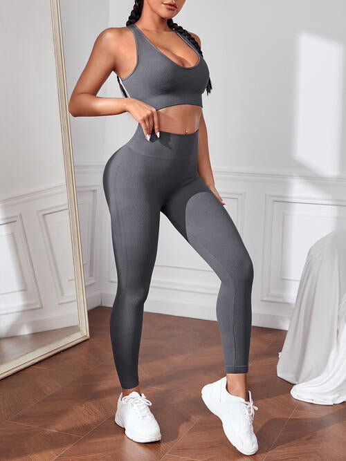 Sport Tank and Leggings Set - Brinxx Couture